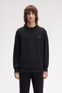 SUDADERA C.REDONDO NEGRA