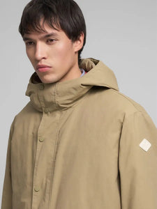 GABARDINA ACOLCHADA CON CAPUCHA