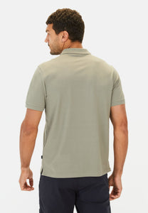 POLO MC MEZCA ALGODÓN VERDE