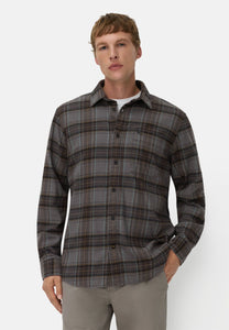 CAMISA GRUESA CUADROS GRISES