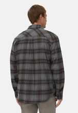 Cargar imagen en el visor de la galería, CAMISA GRUESA CUADROS GRISES
