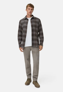 CAMISA GRUESA CUADROS GRISES