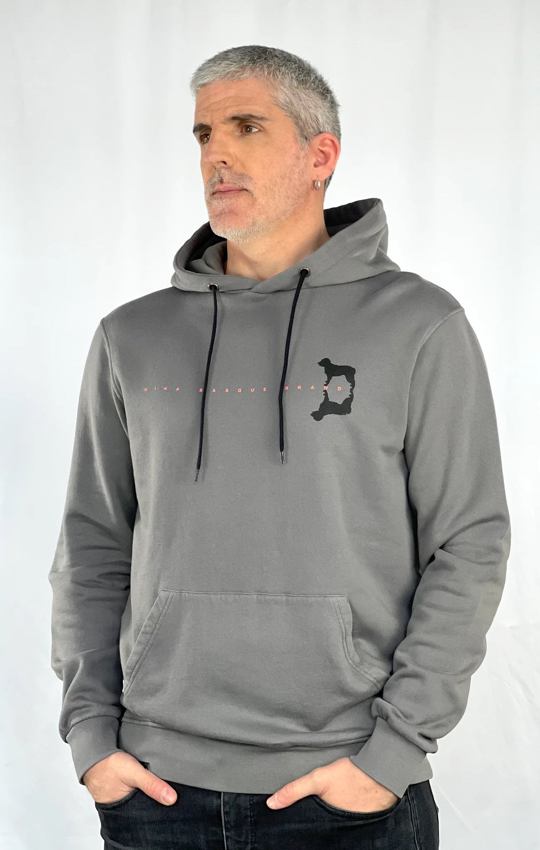 SUDADERA ITZAL PLOMO