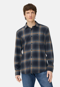 CAMISA GRUESA CUADROS AZULES