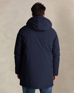 PARKA CON CAPUCHA MARINO