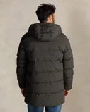 Cargar imagen en el visor de la galería, PARKA ACOLCHADA VERDE OSC
