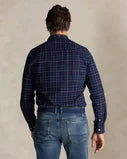 Cargar imagen en el visor de la galería, CAMISA CUADROS MARINO

