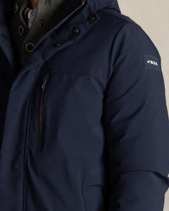 PARKA CON CAPUCHA MARINO
