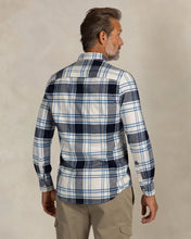 Cargar imagen en el visor de la galería, CAMISA ALG CUADROS CRUD MARINO
