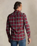 Cargar imagen en el visor de la galería, CAMISA DE ALGODÓN A CUADROS ROJOS
