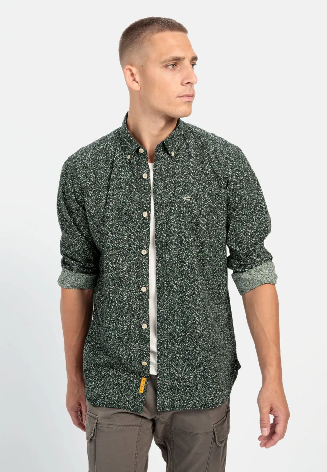 CAMISA ESTAMPADA VERDE