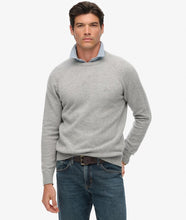 Cargar imagen en el visor de la galería, JERSEY MIX LANA GRIS
